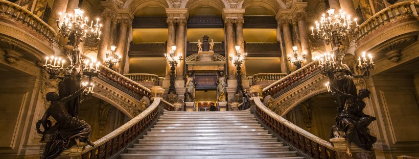 Paris Opera Garnier Grand Stairs