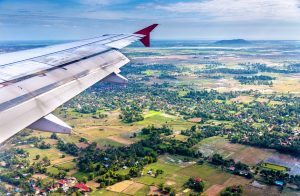 Siem Reap from the air