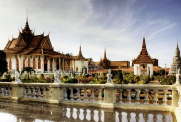 Royal Palace of Cambodia in Phnom Penh